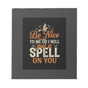 Halloween Witch Spell Graphic_1 Notepad