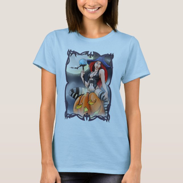 Halloween Witch T-Shirt (Front)