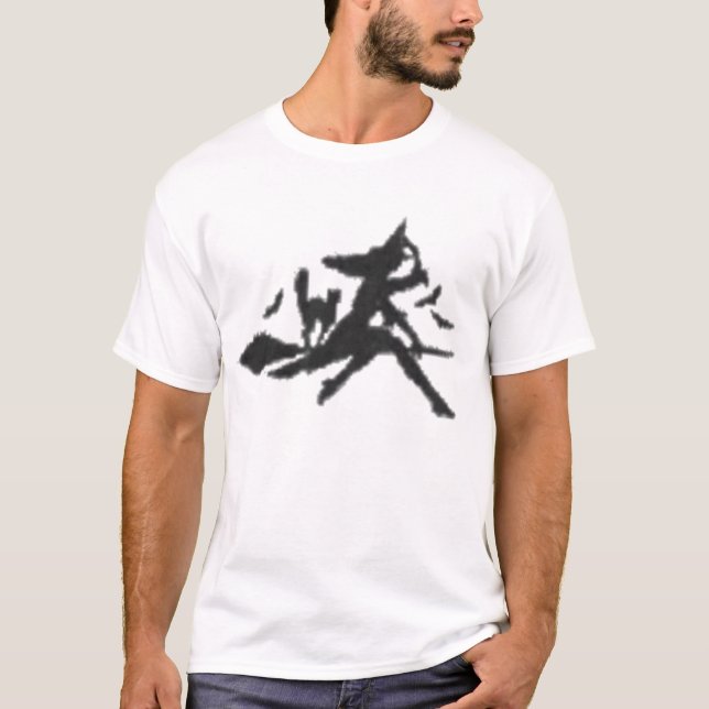 Halloween Witch, T-Shirt by ZeiLOFT (Front)