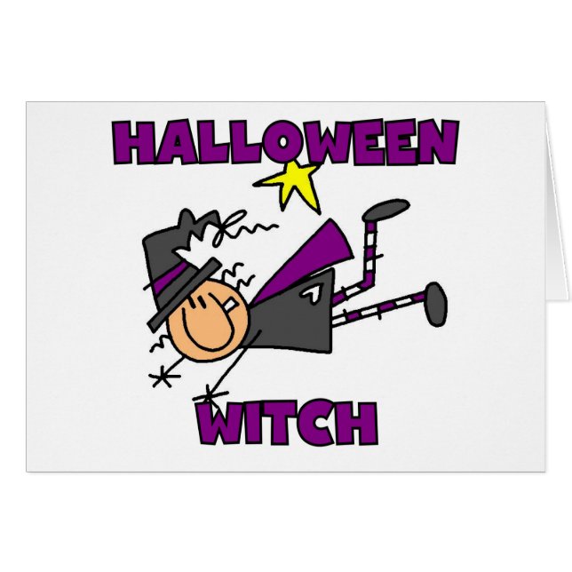 Halloween Witch T-shirts and Gifts (Front Horizontal)