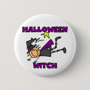 Halloween Witch T-shirts and Gifts 6 Cm Round Badge