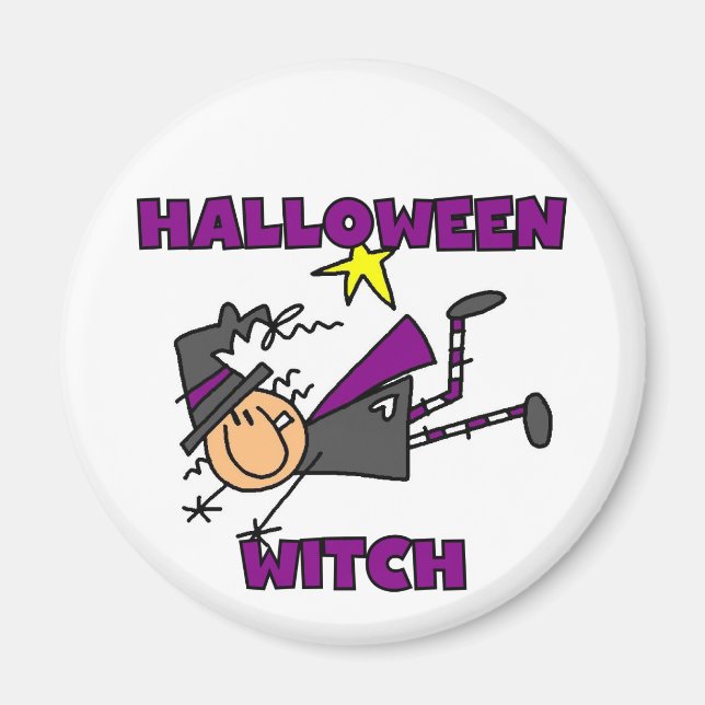 Halloween Witch T-shirts and Gifts Magnet (Front)