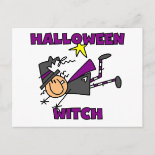 Halloween Witch T-shirts and Gifts Postcard