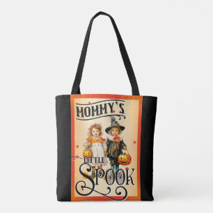 Halloween Witch Themed Tote Bag