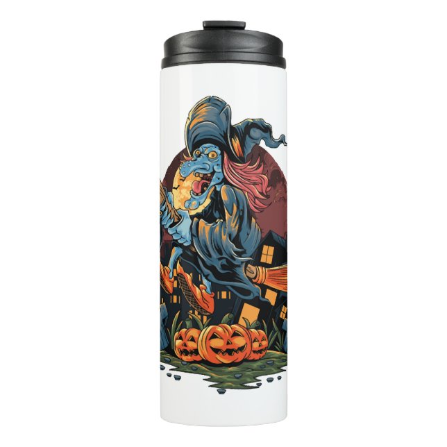 Halloween witch                                thermal tumbler (Front)