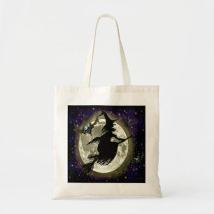 Halloween Witch Tote Bag