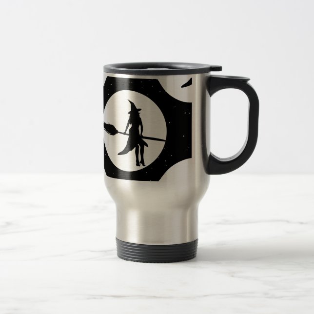 halloween witch travel mug (Right)