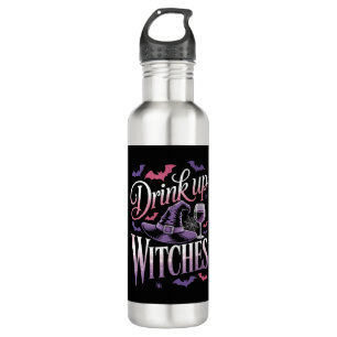 Halloween Witch Wine � Drink Up 710 Ml Water Bottle