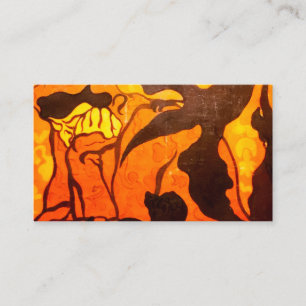 Halloween Witch with a Black Cat Enclosure Card