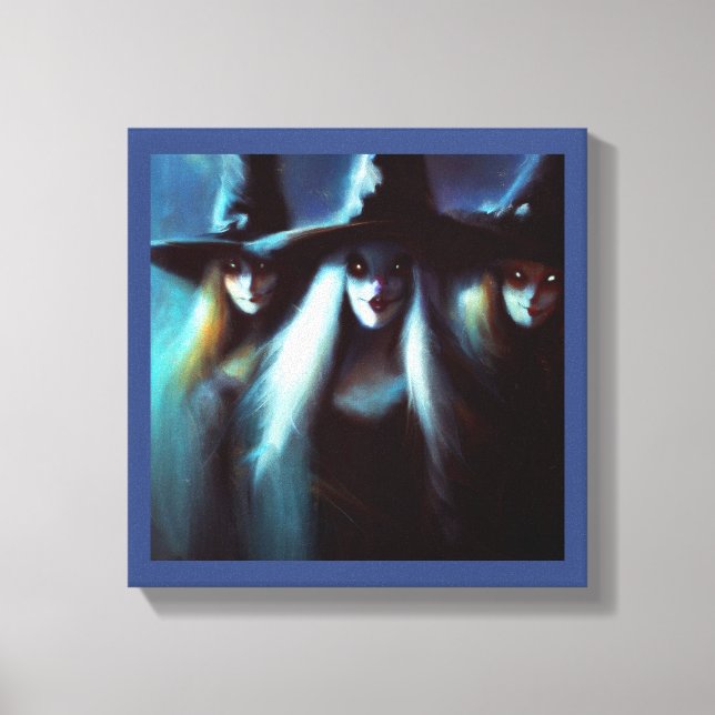 Halloween - Witches 4 Canvas Print (Front)