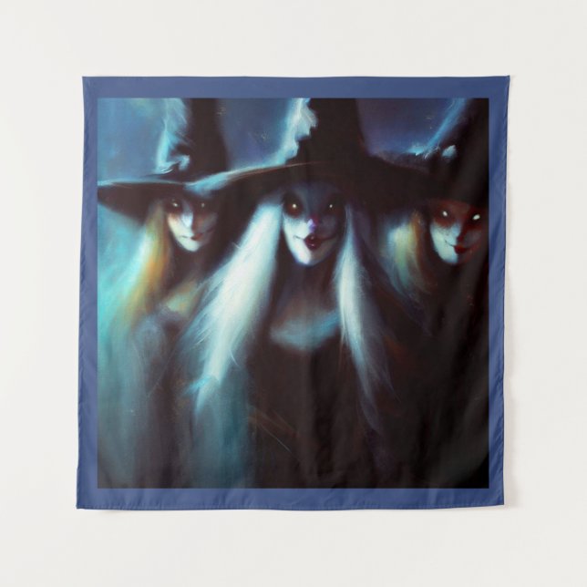 Halloween - Witches 4 Tapestry (Front)