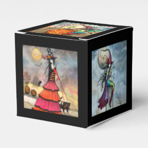 Halloween Witches and Fantasy Art Favour Box