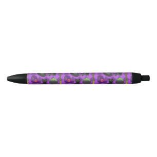 Halloween Witches Black Ink Pen