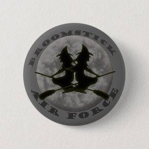 Halloween Witches Button