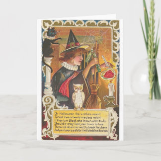 Halloween Witches Card
