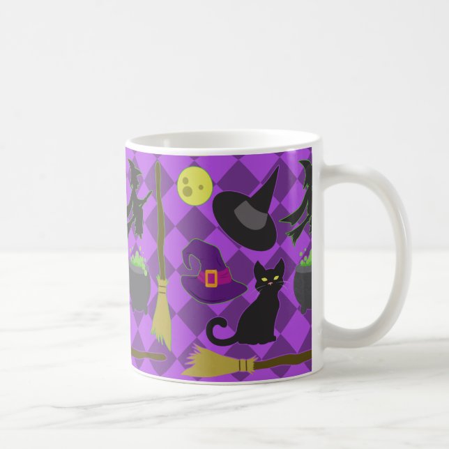 Halloween Witches Coffee Mug (Right)