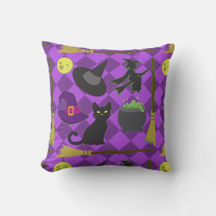 Halloween Witches Cushion