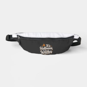 Halloween Witches Cute Witch Quote Design_1 Bum Bags
