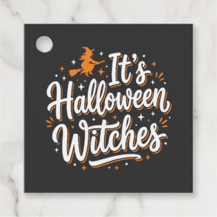 Halloween Witches Cute Witch Quote Design_1 Favour Tags