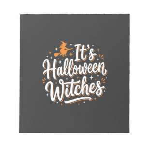 Halloween Witches Cute Witch Quote Design_1 Notepad