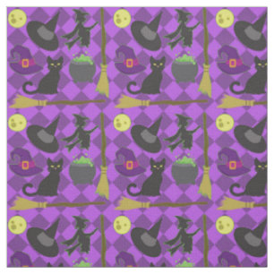 Halloween Witches Fabric