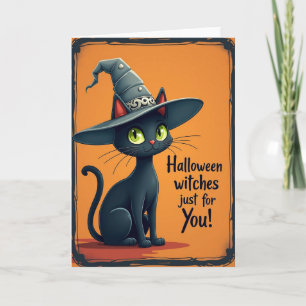 Halloween Witches For You Card