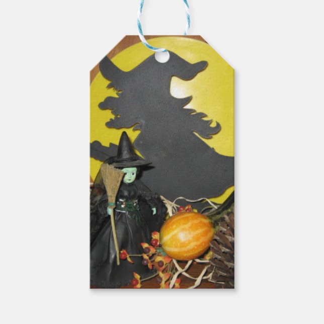 Halloween Witches Gift Tags (Front)