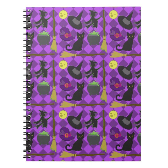 Halloween Witches Notebook (Front)