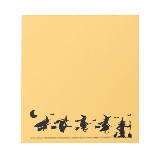 Halloween witches notepad (Front)
