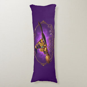 Halloween Witches Saying Cozy Body Cushion