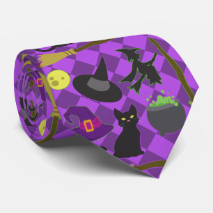 Halloween Witches Tie
