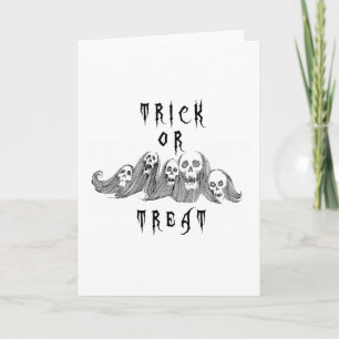 Halloween Witches Trick or Treat Card