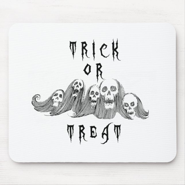 Halloween Witches Trick or Treat Mouse Mat (Front)