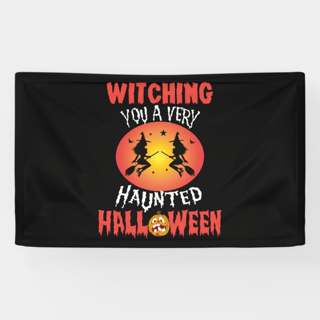 Halloween Witching  Banner (Horizontal)