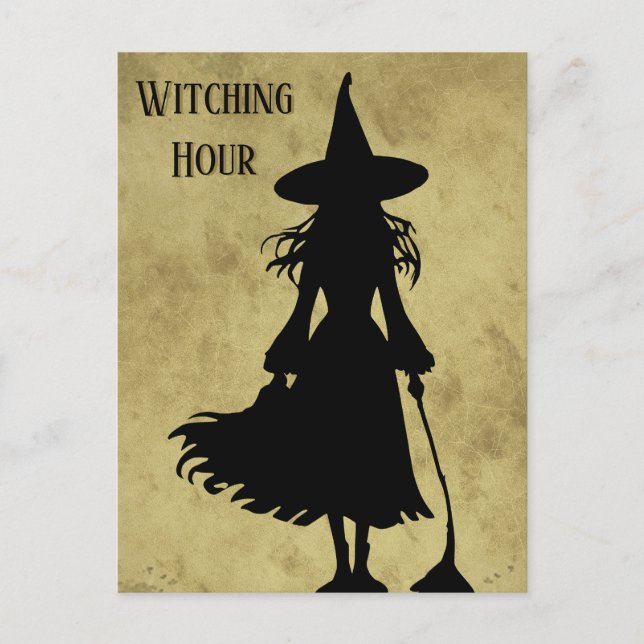 Halloween Witchy Postcard Mailing (Front)