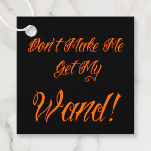 Halloween Witchy Quote  Favour Tags