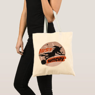 Halloween Witchy Retro Witch Costume Party  Tote Bag