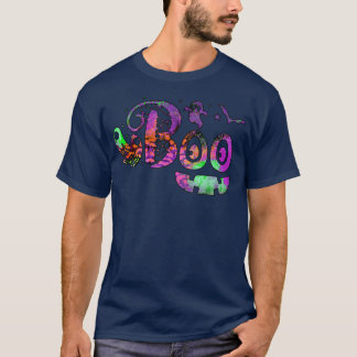 Halloween Witchy Scary Pumpkin Bat Boo Costume  T-Shirt