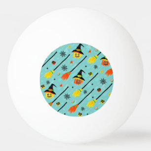Halloween Witchy Seamless Theme Ping Pong Ball
