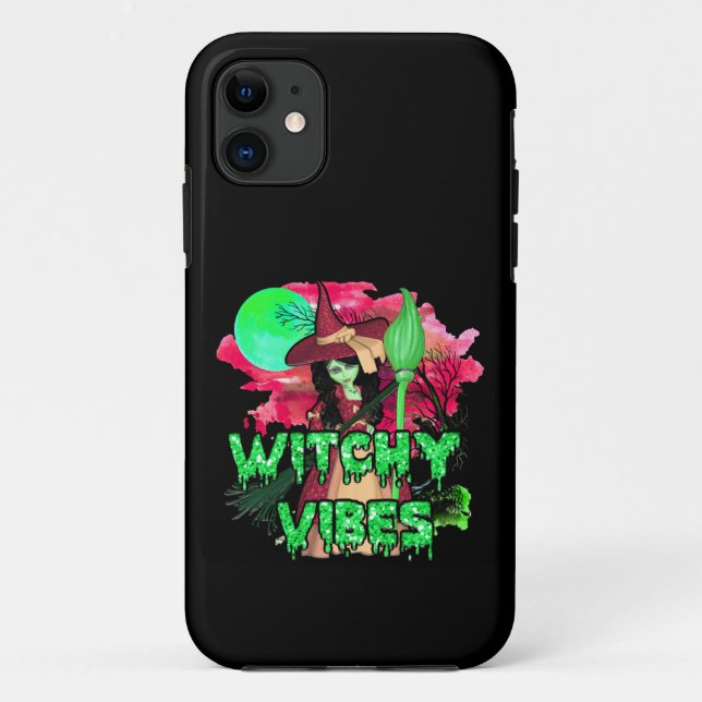 Halloween Witchy Vibes Case-Mate iPhone Case (Back)