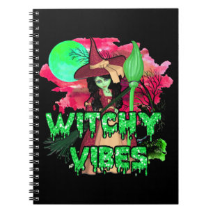 Halloween Witchy Vibes Notebook