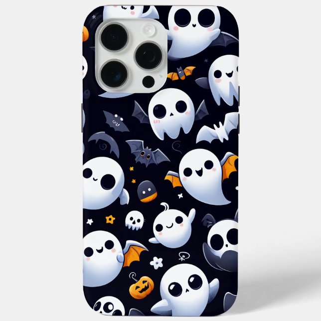 Halloween with cute ghost Case-Mate iPhone case (Back)