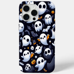 Halloween with cute ghost iPhone 15 pro max case