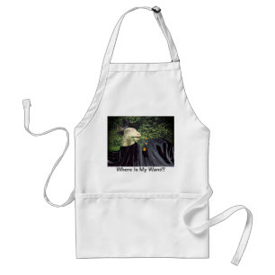 Halloween Wizard Goat Standard Apron
