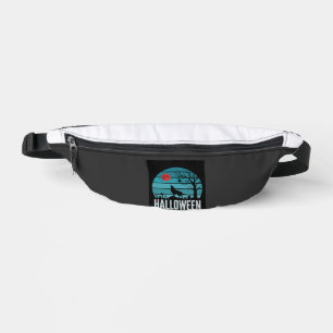 Halloween Wolf Graveyard Moon Vector Bum Bags