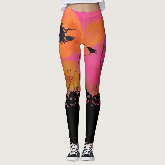 Halloween Women's Leggings (Front)