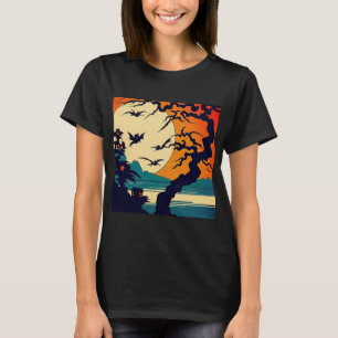 Halloween - Woodcut Style 7 T-Shirt