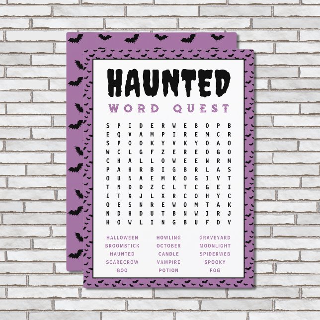 Halloween Word Search Game | Haunted Word Games (Creator Uploaded)