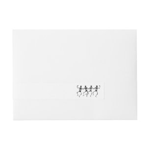 Halloween Wrap Around Labels