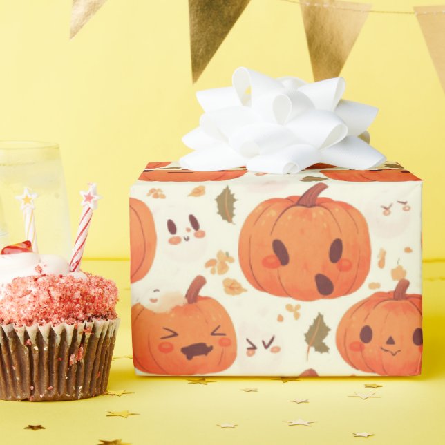 Halloween Wrapping Paper (Birthday Party)